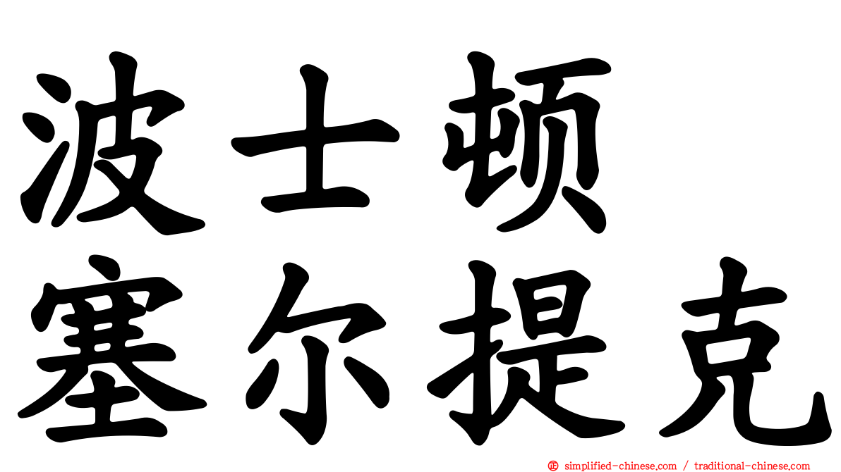 波士顿　塞尔提克